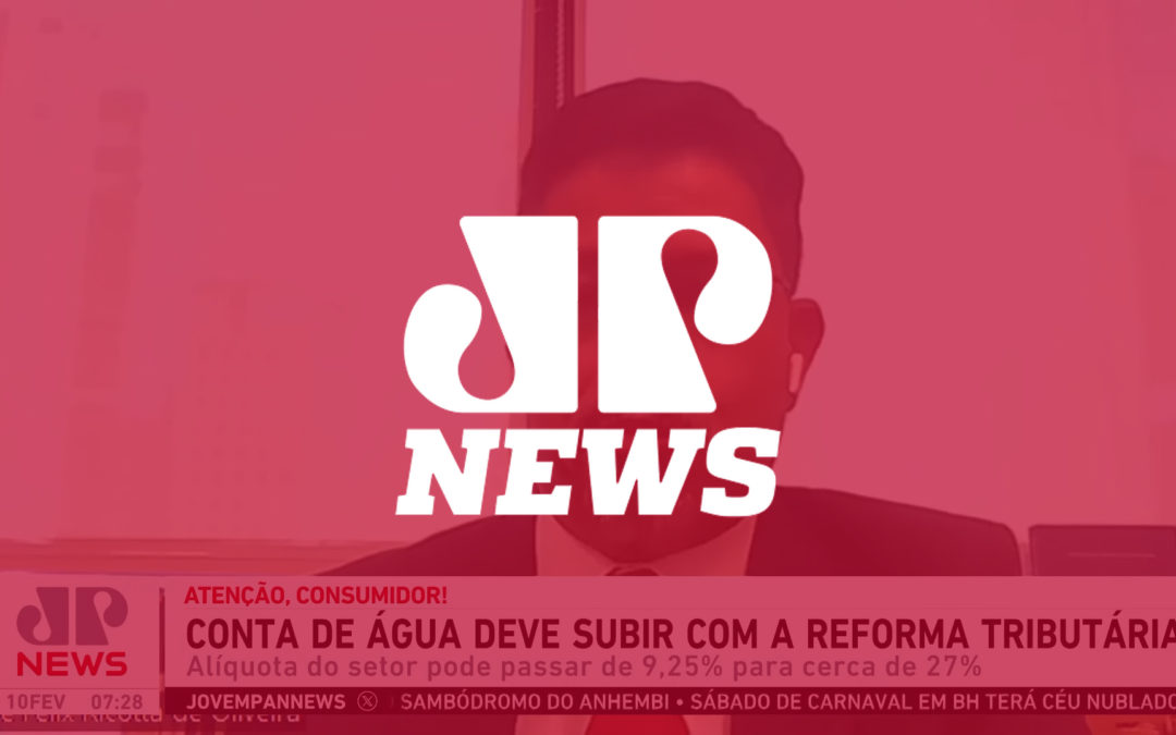 Reforma tributária deve provocar aumento no valor das contas de água